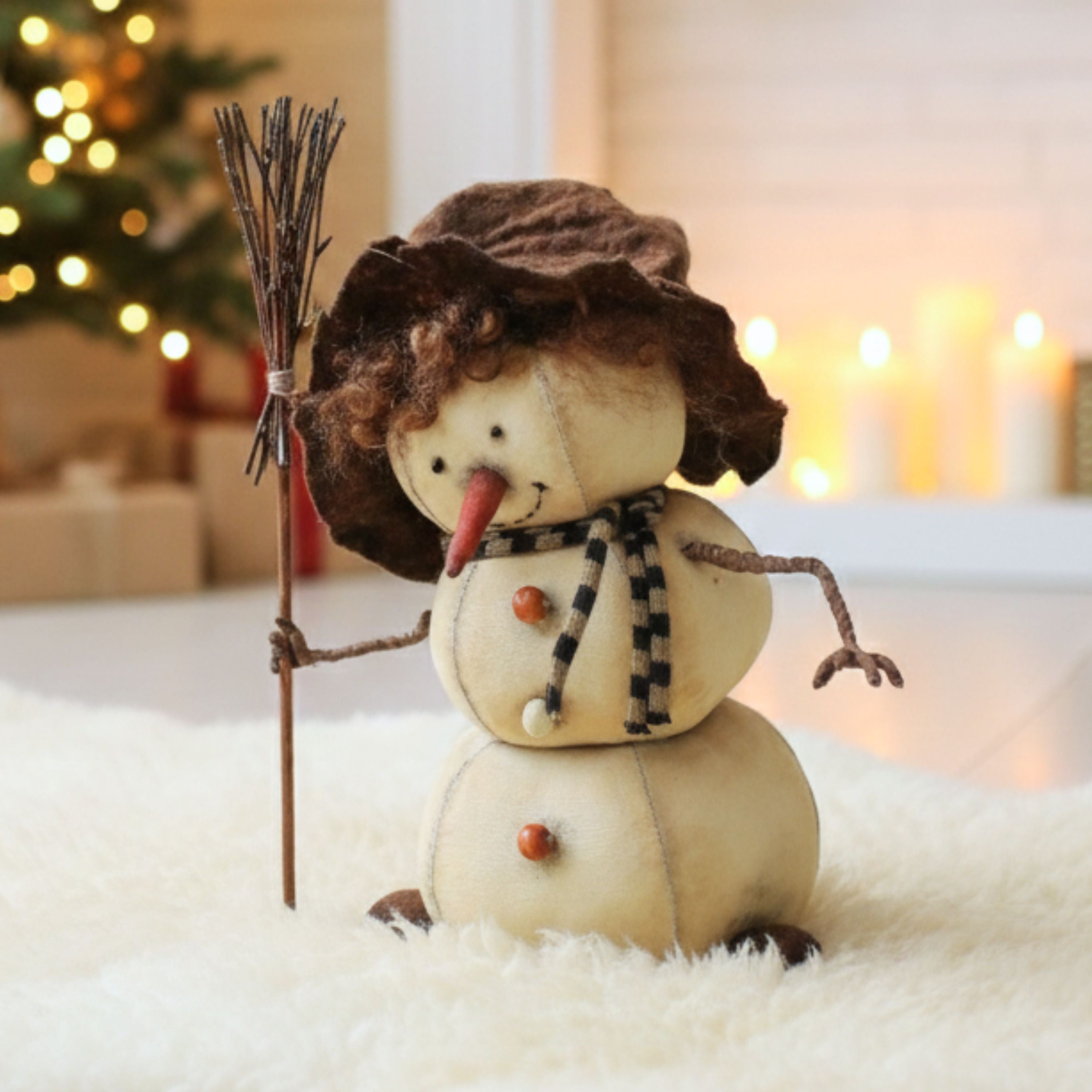 Christmas Snowman doll pattern