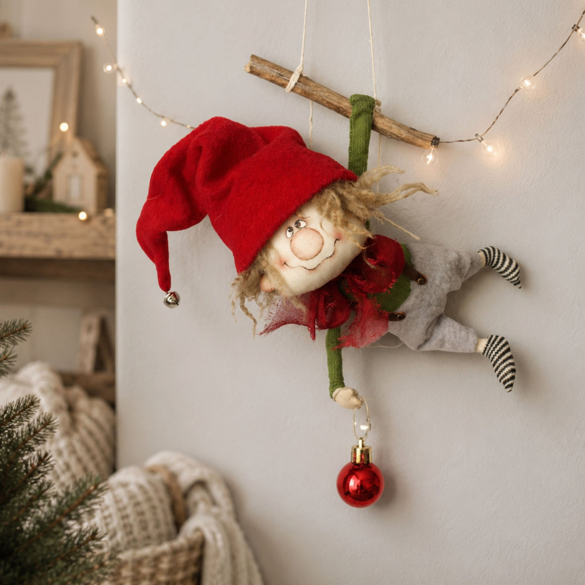 Funny handmade gnome