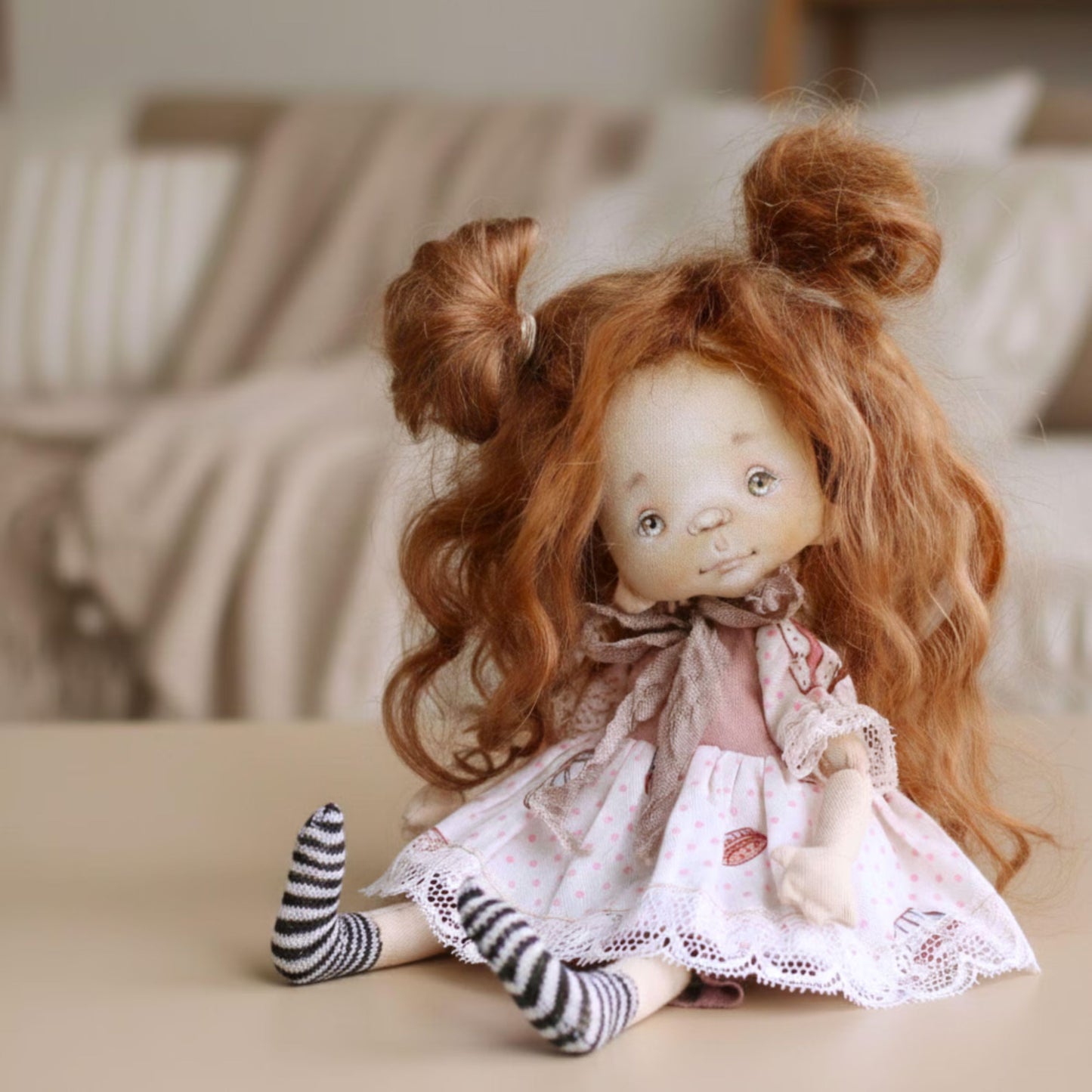 Cloth Doll Sewing Pattern PDF 8"– Includes Clothes Pattern & Face Painting Guide