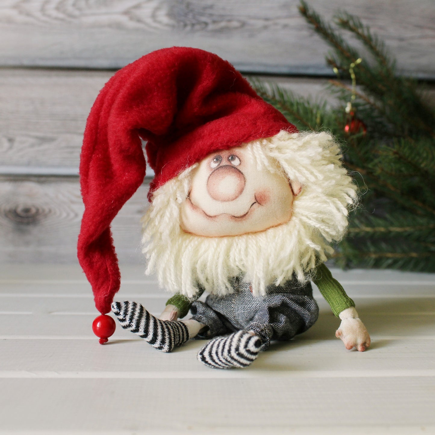 Handcrafted Christmas Gnome Ornaments