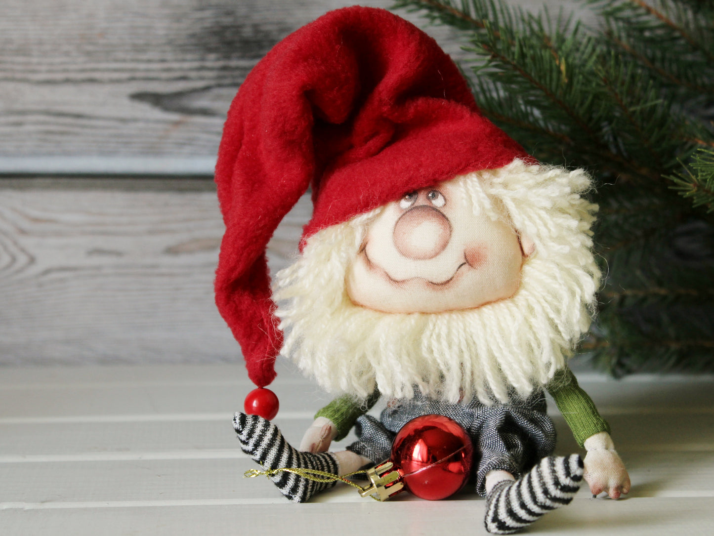 Handcrafted Christmas Gnome Ornaments