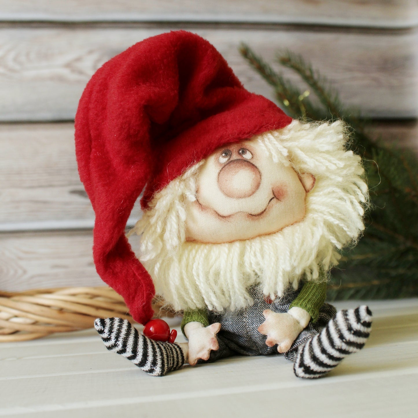 Handcrafted Christmas Gnome Ornaments