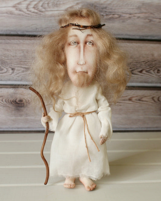 Jesus action figure, realistic jesus art doll