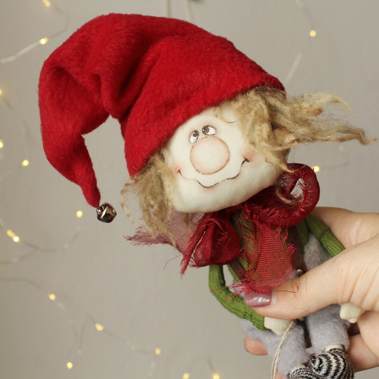 Funny handmade gnome