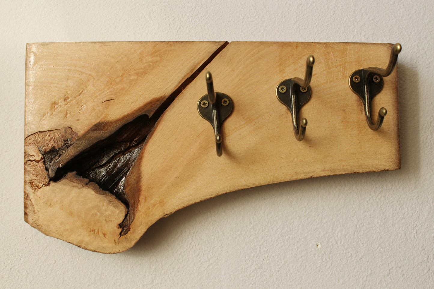 Coat hook, key holder for wall, entryway organizer