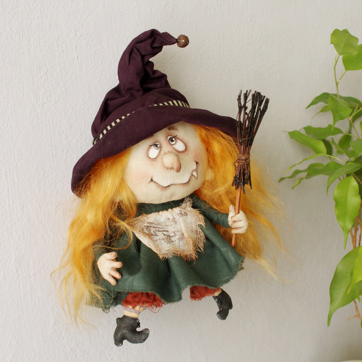 Good Luck Witch Doll