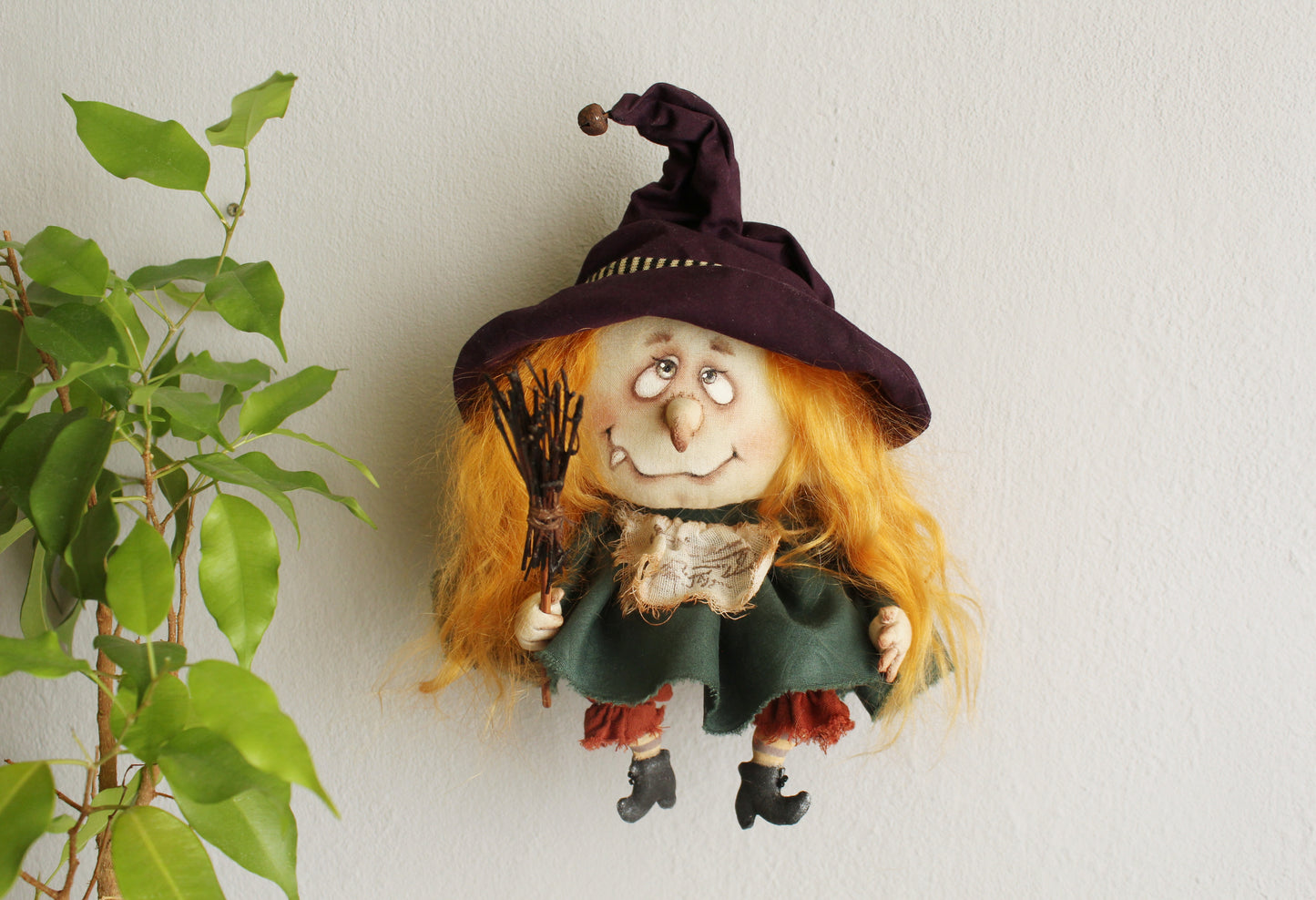 Good Luck Witch Doll