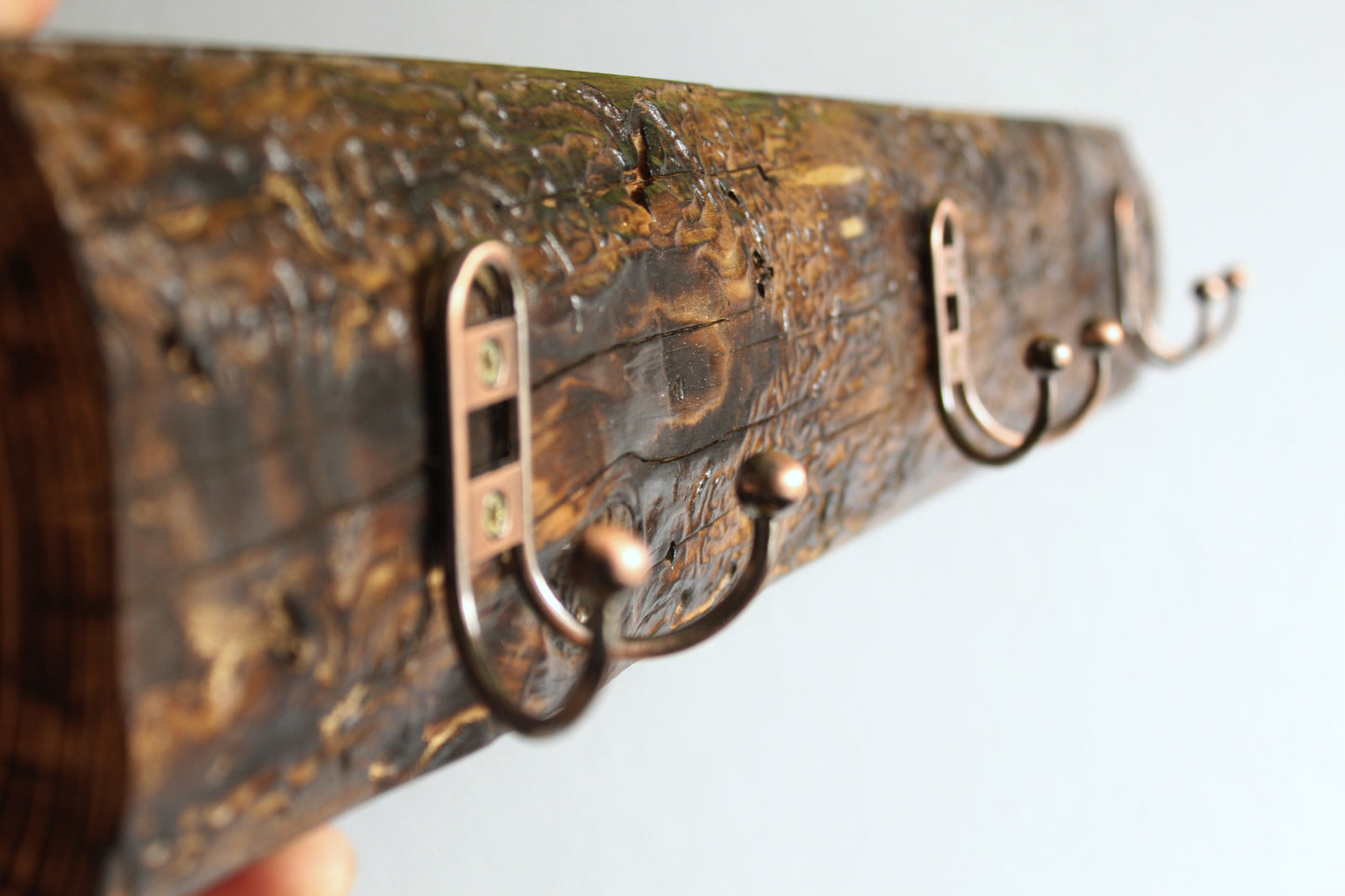 Coat Rack Wall Mount, Coat Hooks for Wall, Rustic Coat Rack