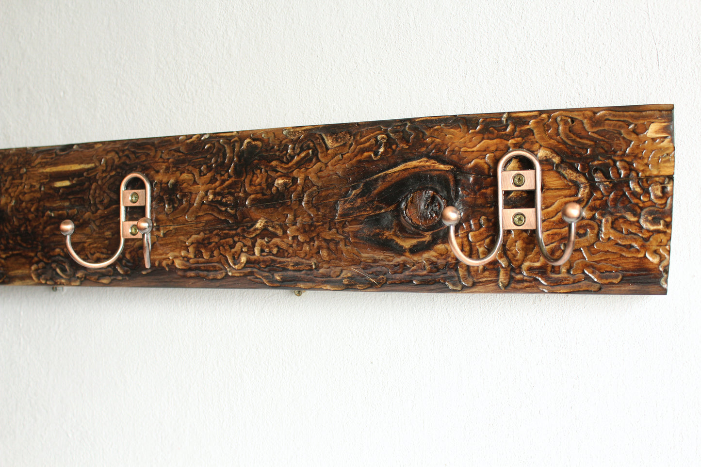 Coat Rack Wall Mount, Coat Hooks for Wall, Rustic Coat Rack