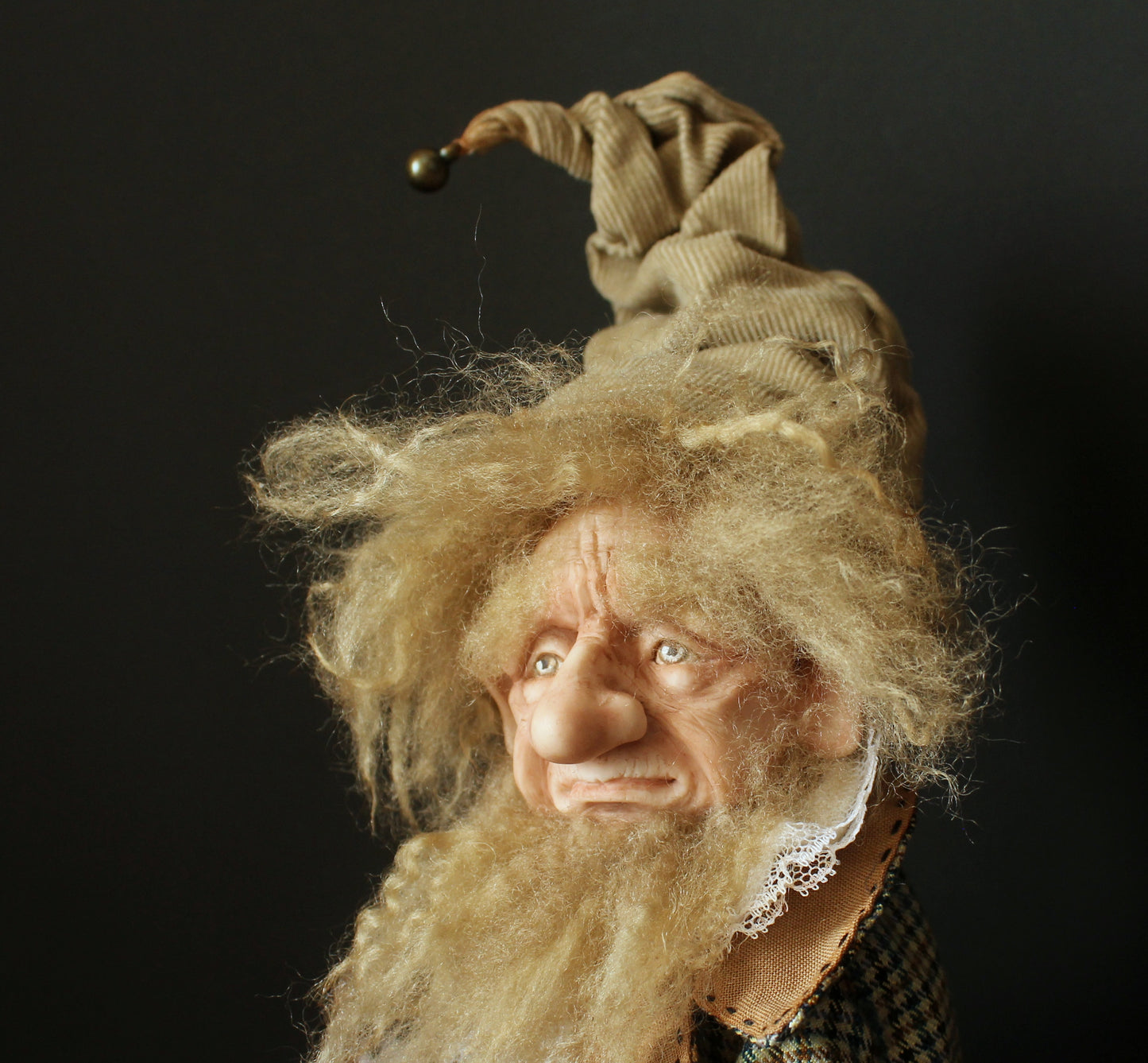 Gnome ooak art doll