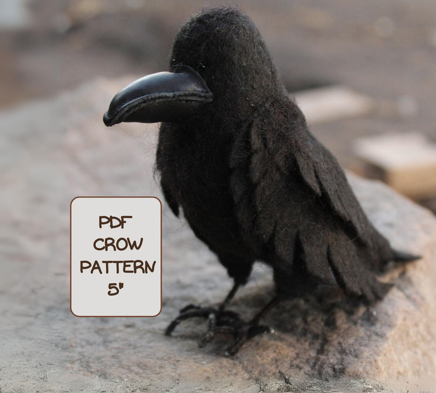 Buy Crow Sewing Patterns Online - CuteCreepyArt