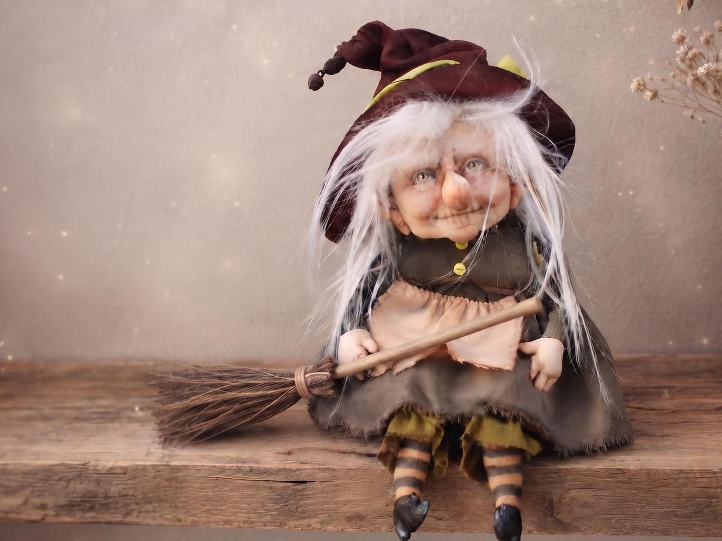 Handmade art doll